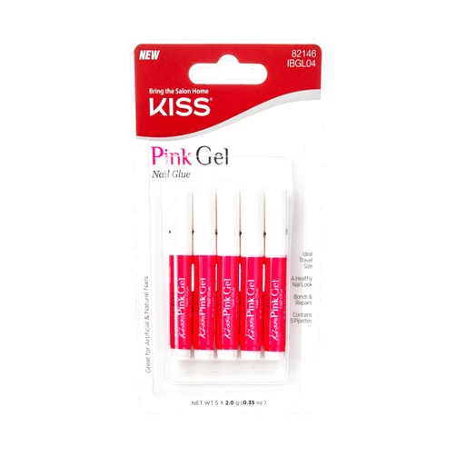 Kiss Pink Gel Nail Glue