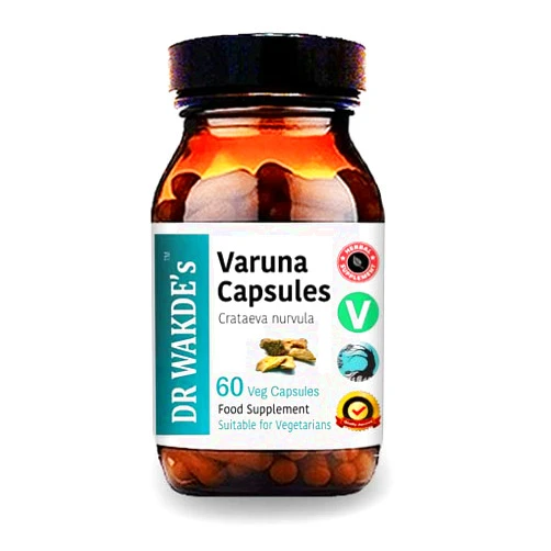 DR WAKDE'S Varuna Capsules (Crataeva nurvula, 60 Veg Caps, Plant-Based Supplement, Ayurvedic Herb, All Natural, Vegan)
