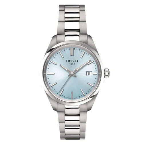 Tissot Unisex PR 100 34mm 316L Stainless Steel case Quartz Watches, Grey, Stainless Steel, 16 (T1502101135100)