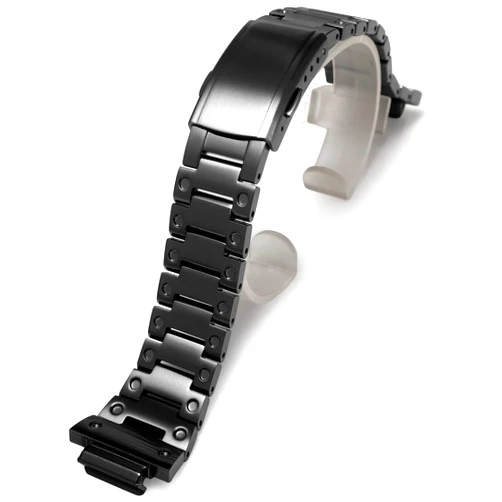 Korlexchi MOD Kit Quick Release Bracelet Metal Watchband Modified Strap 316 Stainless Steel Strip Compatible With Casio For G-SHOCK Men's GM2100 GM2100B-3A
