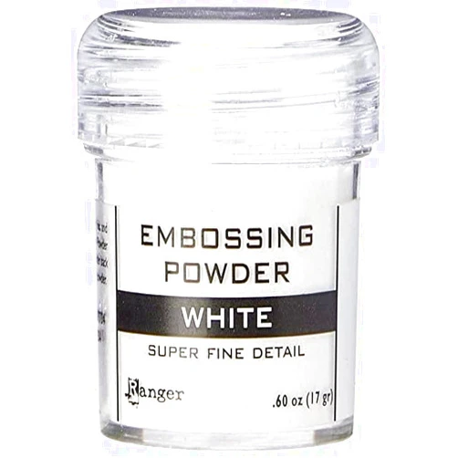 Ranger Embossing Powder, .60 oz, White