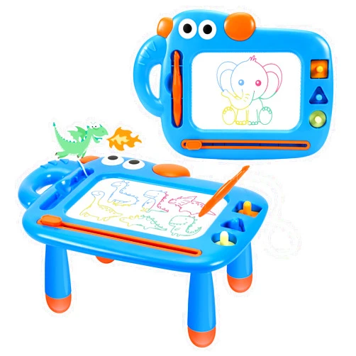 YUBALEER Magnetic Drawing Board for Toddler Boys, Toys for 1 2 3 Year Old Boy, Mess Free Doodle Board Pad, Kids Magna Writing Board, Educational Toys for Toddlers 1-3, Etch Sketch Birthday Easter Gifts for Kid