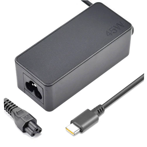 BINGKERS 45W Type-C USB-C Laptop Charger Replacement for Lenovo 45w Yoga 910 C940 S940 730-13 Chromebook 100e 300e c330 500e C340 Charger ThinkPad E480 L590 T480 T580 T495 X1 Carbon 20XW 20XX Power Adapter