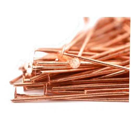The Bead Chest TheBeadChest Copper 21 Gauge 1 Inch Head Pins (Approx 100 Pieces)