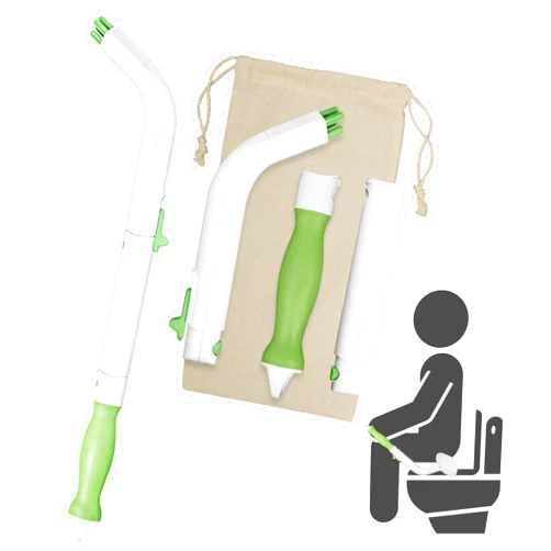 FreedomWand Master Kit – 20” Multipurpose Toilet Wiping Aid for All People with Range of Motion Limitations – Portable Bum Wiping Tool/Toilet Aid for Wiping, Holding Tissue & Other Personal Hygiene Products