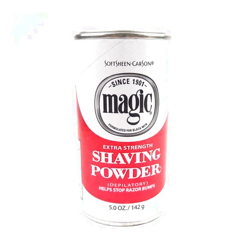 SoftSheen-Carson Magic Shaving Powder, Extra Strength by Soft Sheen Carson for Men - 5 oz Shave Powder
