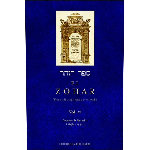 RABI SHIMON BAR IOJAI El Zohar, Vol. 6 (Spanish Edition)