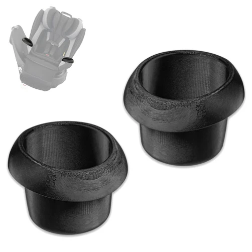 CharmPacks 2 Pack Replacement Cup Holder Accessories | Compatible with Evenflo Revolve360 Rotational Car Seat | Left/Right/Symmetric Drink Holders | Durable Parts