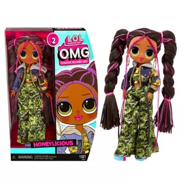 L.O.L. Surprise! LOL Surprise OMG Honeylicious Fashion Doll – Great Gift for Kids Ages 4+