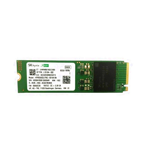 SK hynix CUK Hynix BC501 256GB M.2 2280 PCIe NVMe Internal Solid State Drive (SSD) Bulk OEM Tray