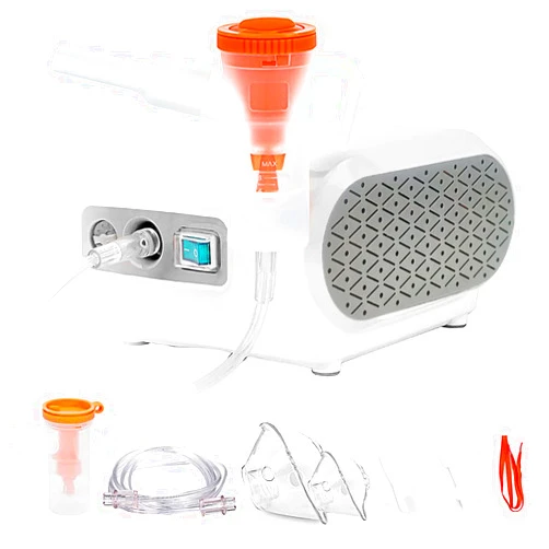 MGLIFMLY Nebulizer Machine Personal Compressor Nebuliser Portable Compressor System with Tubing Kits for Home Use