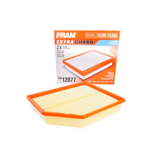 FRAM Extra Guard Flexible Panel Engine Air Filter Replacement, Easy Install w/Advanced Engine Protection and Optimal Performance, CA12077, for Select Volvo Vehicles