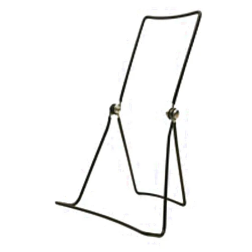 GIBSON HOLDERS Three Wire Display Stand for Books, Kitchenware, Electronics, Artwork & More; Set of 2 DCW - Black