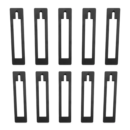 MAIKER OFF ROAD 10 E-Track Single Slot Tie-Downs Rubber Pad Anchor Tie-Down Slots Rubber Pad for E-Track Tie-Down Rail