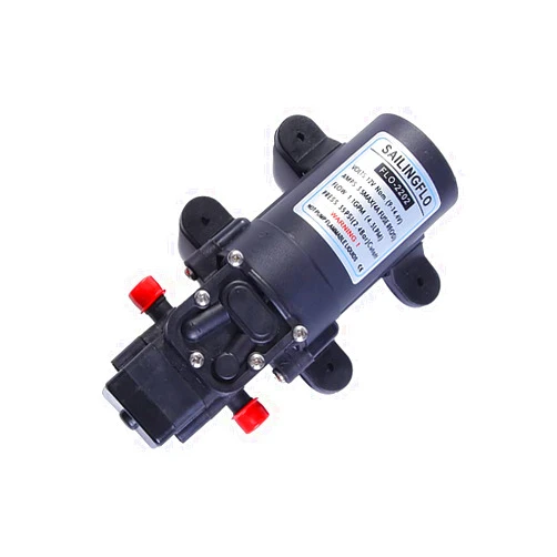 SAILFLO 12v Water Pressure Diaphragm Pump 4.3 L/min 1.1 GPM 35 PSI - Caravan RV Marine Boat by SAILFLO