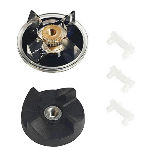 Thouyadyeh 250W Base Gear & Blade Gear & 3 Pcs Rubber Bushing Shock Pad Replacement Part Compatible with Magic Bullet 250W Blenders MB1001