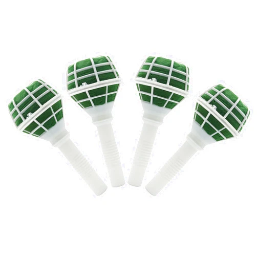 HJGarden 4PCS Flower Bouquet Holder, Foam Floral Handle Bouquet Holders for Floral Arrangement, Foam Kit Wedding Supplies Fresh Flowers Silk Flowers Decoration Wedding Bouquet Pins