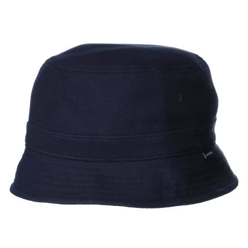 Lacoste Men's Solid Little Croc Pique Bucket Hat