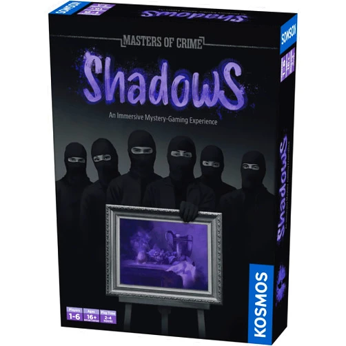 Thames & Kosmos Masters of Crime: Shadows Murder Mystery Game | Art Heist | Co-op Game | 1+ Players | Ages 16+