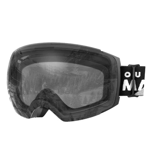 OutdoorMaster Ski Goggles PRO - Frameless, Interchangeable Lens 100% UV400 Protection Snow Goggles for Men & Women