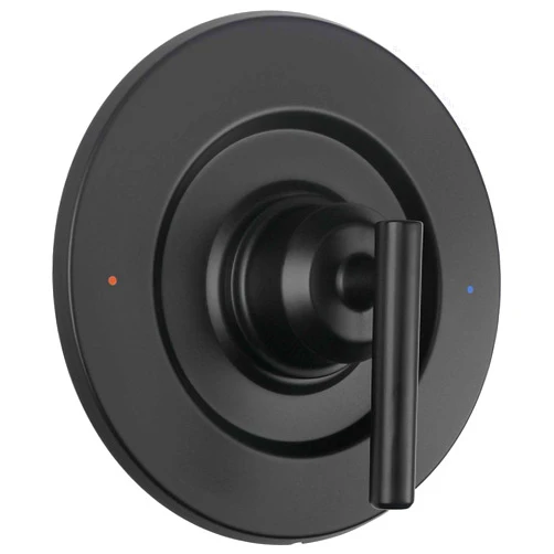 GZJoSum T2901BL Shower Handle Compatible with Moen Gibson Posi-Temp Valve Trim Kit, Matte Black Shower Compatible with Moen Gibson Posi-Temp Shower/Tub 2510/2520/2570/2590 Pressure balanced Valves