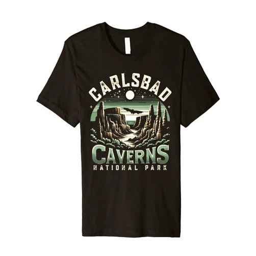 Carlsbad Caverns Designs By ShirtZilla Carlsbad Caverns National Park Shirt Carlsbad Adventure Premium T-Shirt