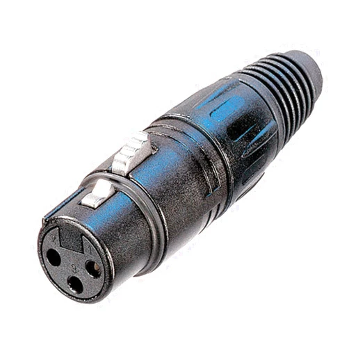 Neutrik NC3FX-BAG 3-Pin F Cable MT XLR, Black