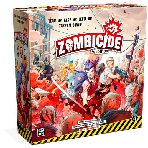 CMON Zombicide 2nd Edition Strategy Board Game | Cooperative Game for Teens and Adults | Zombie Board Game | Ages 14+ | 1-6 Players | Avg. Playtime 1 Hour | Made by CMON