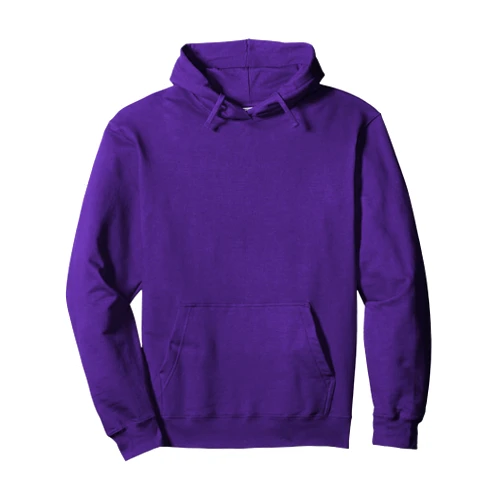 Elite Authentics Clemson Tigers Arch Over Purple Pullover Hoodie