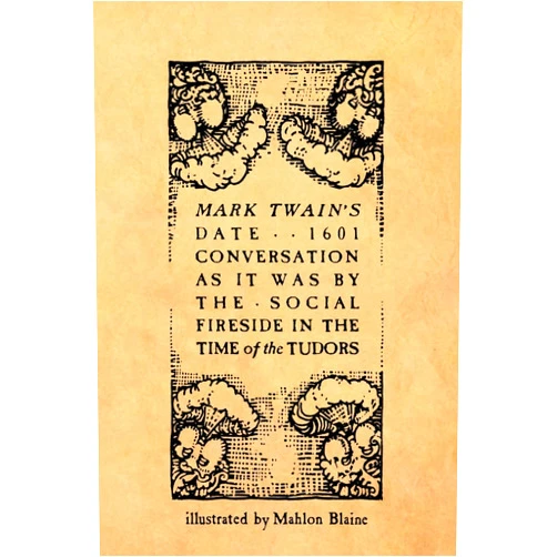 Mahlon Blaine,Mark Twain Mark Twain's Date . . 1601