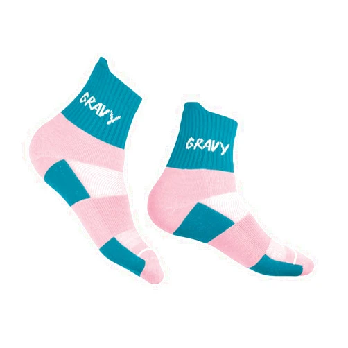 Gravy Style Performance Merino Wool Blend Socks for Hiking, Trail Running, and Backpacking, Made in the USA, All-Season Socks