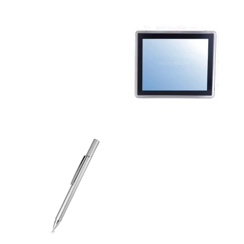 BoxWave Stylus Pen Compatible with BSI Computer GOT815L-511 (Stylus Pen FineTouch Capacitive Stylus, Super Precise Stylus Pen for BSI Computer GOT815L-511 - Metallic Silver