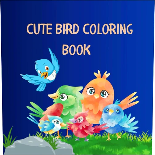 By Sahar Issa (Author) Cute Bird Coloring Book: More than 50 Unique and Fun Images of Cute Birds for Kids, Adults, and All Family (Coloring Adventures for Kids Series: Unlock the World of Imagination!)