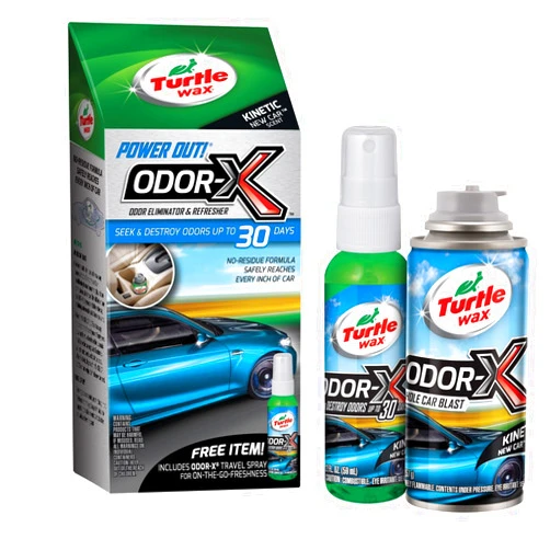 Turtle Wax 50653 Power Out Odor-X Whole Car Blast - 2.5 Fl Oz.
