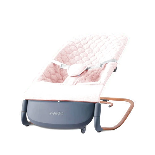 VaVaSoo Automatic Baby Rocker - Infants to Toddlers Chair (Up to 40 lbs) Battery-Powered Electric Rocking Seat with Music, Timer, Multi-Speed Settings & Adjustable Positions