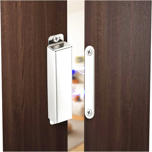 HBL' 2 Pack | Heavy-Duty Magnetic Door Catch - 90lb Pull Force, Stainless Steel, Anti-Rust, Ideal for Screen Door, Pantry Door, Barn Door and RV Doors.