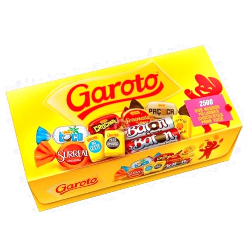 Garoto - Assorted Bonbons - 7.05oz (PACK OF 02) | Caixa de Bombons Sortidos - 200g