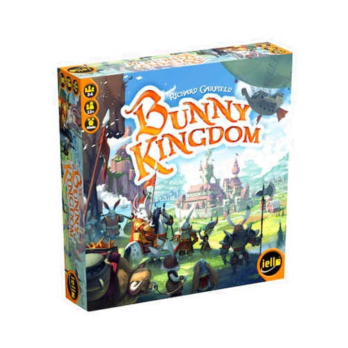 IELLO: Bunny Kingdom, Strategy Board Game, Expand Your Fief by Just a Hare, 45 Minute Play Time, 2 to 4 Players, for Ages 14 and Up