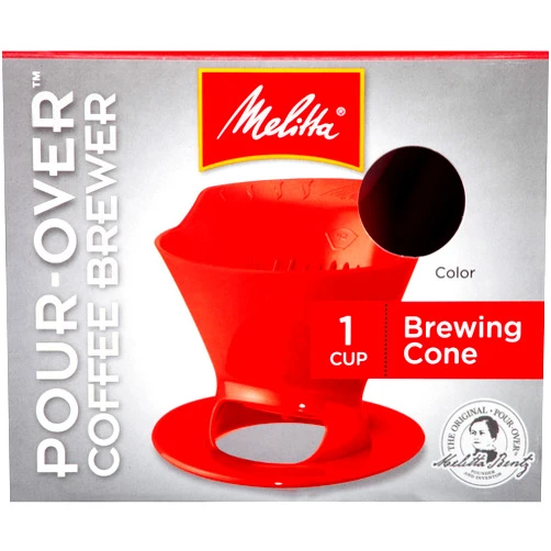Melitta 64008 Red Ready Joe Filter Cone
