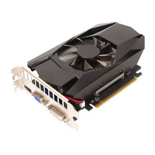 Sxhlseller HD 7670 Graphics Card, 4GB GDDR5 Gaming Graphics Card, 128bit Computer PC Gaming Video Graphics Card with HDMI DP DVI, Supports DirectX 11 PCI Express X16 2.1
