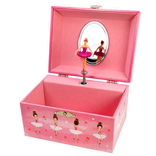The San Francisco Music Box Company Ballet Dancing Keepsake Musical Jewelry Box