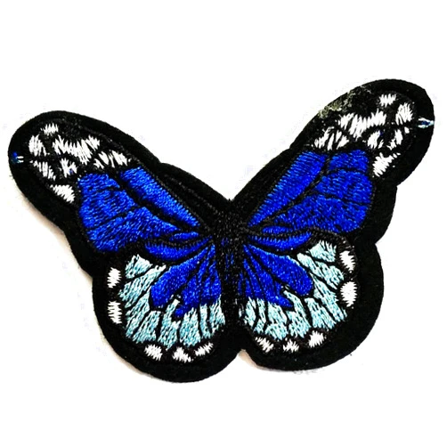 NiPitShop Beautiful Dragonfly Patch Nipitshop Patches Embroidered Butterfly Insect Bug Dragonfly Animal Boho Hippie Retro Love Peace Cartoon Patch Stickers Clothes Backpacks T-Shirt Jeans Skirt Vests Scarf Hat Bag (Butterfly15)