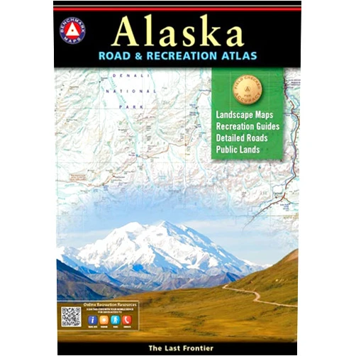 By Benchmark Maps (Author, Editor, Illustrator) Alaska Road & Recreation Atlas - 2nd Edition, 2019 (Benchmark)