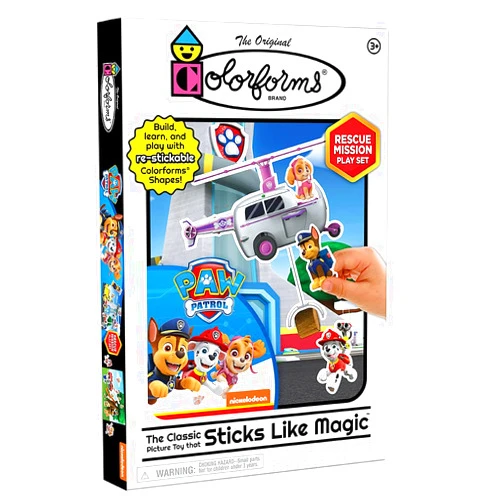 Colorforms Play Sets - Paw Patrol - The Classic Picture Toy That Sticks Like Magic! - for Ages 3+