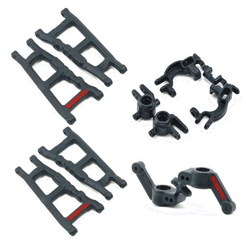 RPMPRODUCT 4 Pack Slash 4X4 RPM 80702 80732 73592 Front Rear A-Arms Caster Blocks Bearing Carriers 4x4 Slash Stampede rustler Includes CHICAGOLAND RC Coupon