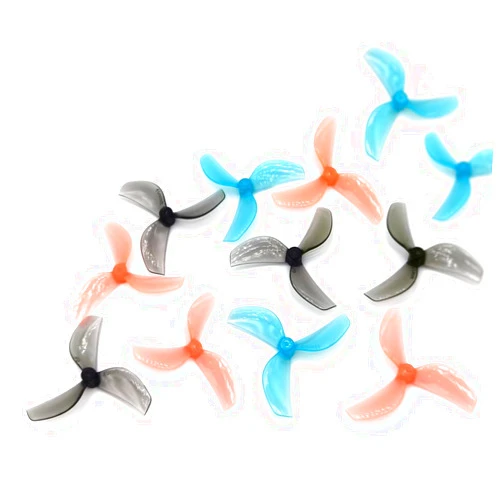 SoloGood 12Pairs Gemfan 45mm 3-Blade Propeller Props with 1.5mm Shaft Hole for RC FPV Whoop Drone Freestyle Quadcopter (12CW+12CCW)