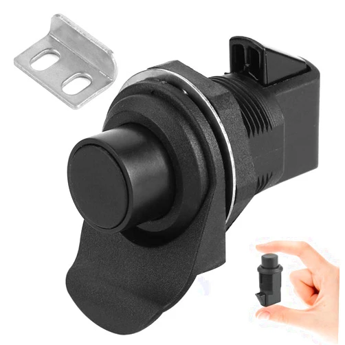 DOACT Boat Push Button Latch Replacement, Push Button Lock Glove Box Latch For Boat Door Glove Box Southco 93-304