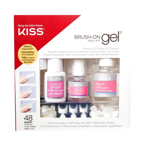 KISS Brush-On Gel Nail Kit