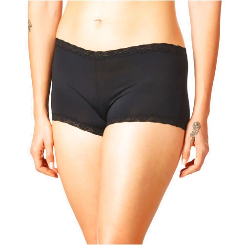 Maidenform Women's One Fab Fit Boyshorts, Low-Rise Fit Microfiber Boyshort Panties with Lace