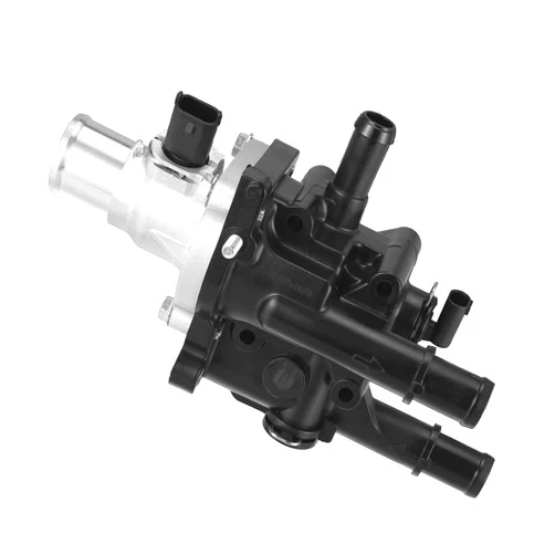 X AUTOHAUX Engine Coolant Thermostat Housing Assembly with Sensor Gasket for Chevrolet Cruze 2011-2015 for Chevy Sonic 2012-2018 for Chevy Cruze Limited 2016 25192228 55577284 25199824